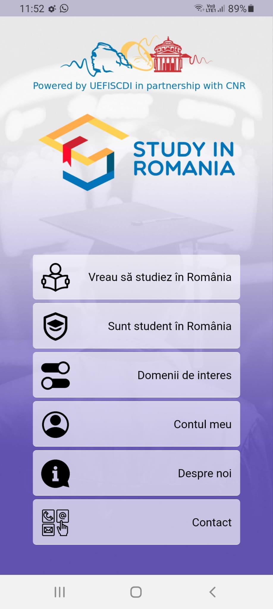 Holisun a dezvoltat aplicația mobilă StudyinRomania - Premieră națională!
